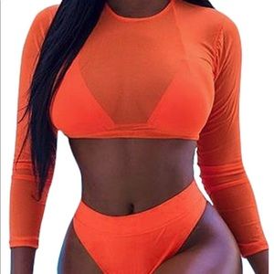 3 piece bathing suit